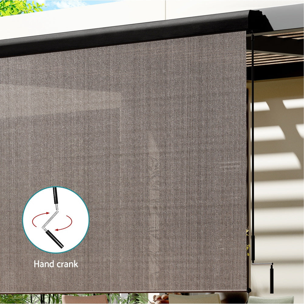 Outdoor Window Blinds / Roll Down Awning Shade