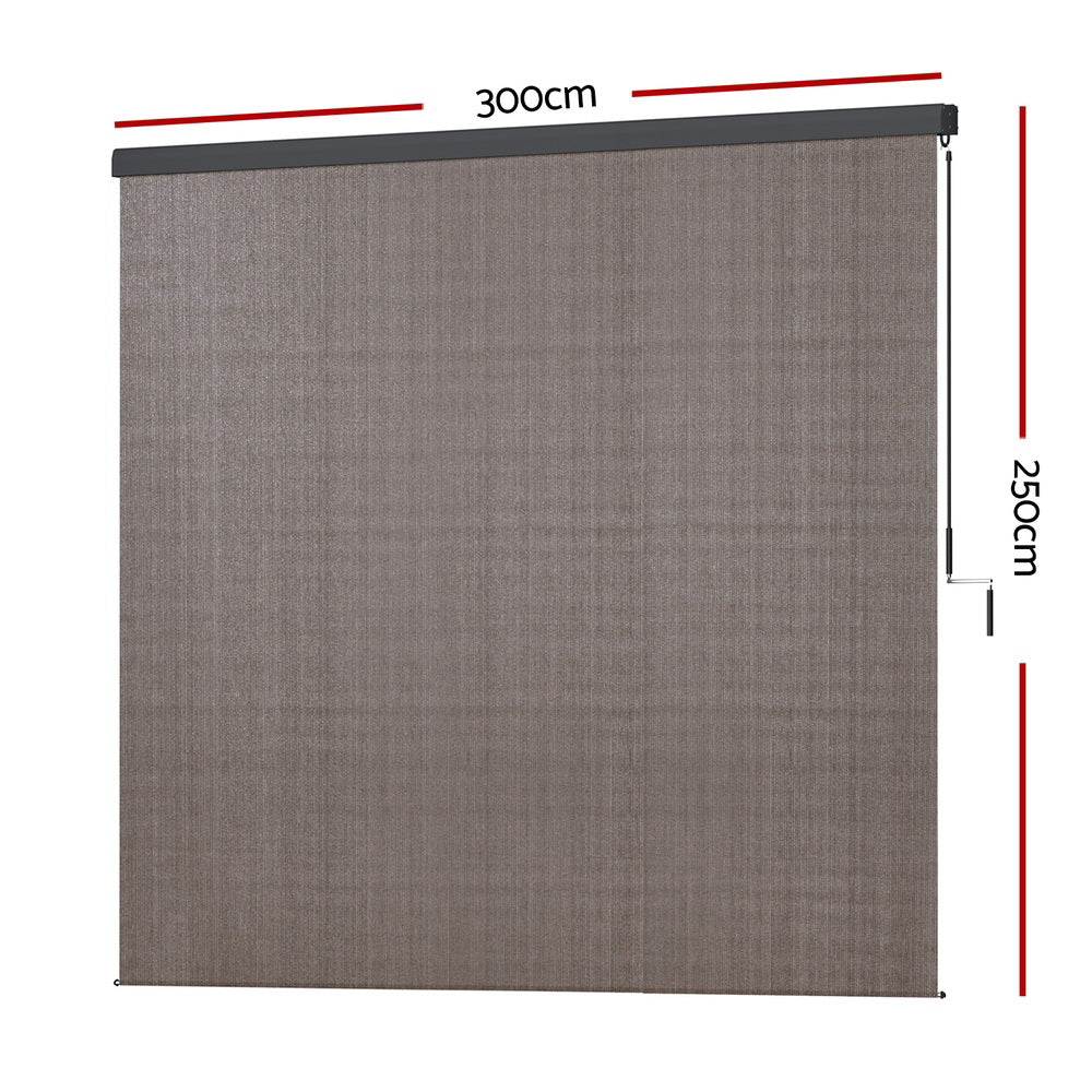 Outdoor Window Blinds / Roll Down Awning Shade
