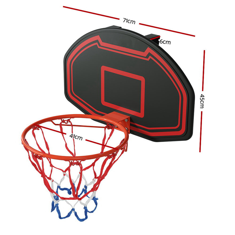 Kids Basketball Hoop and Backboard for Door/Wall Mounting