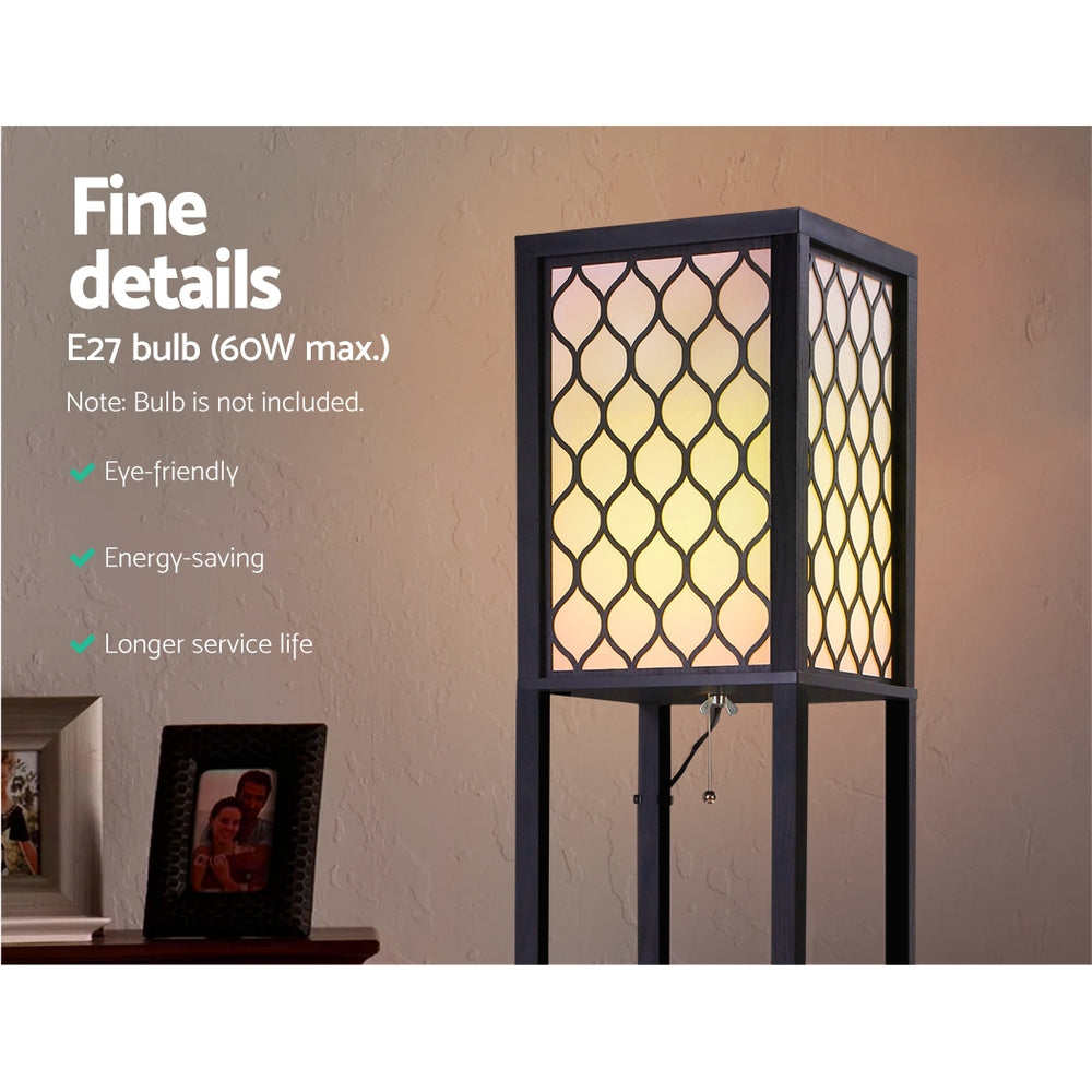 Floor Lamp 3 Tier Shelf