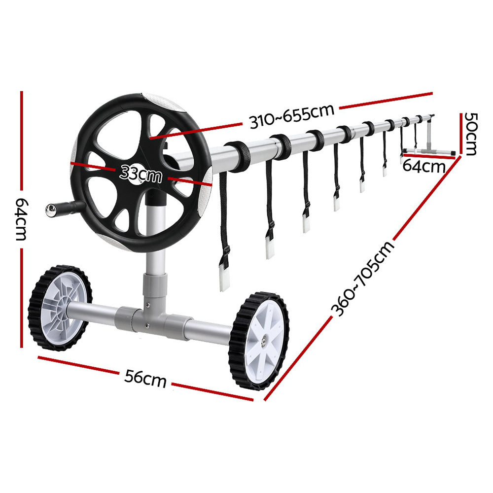 Swimming Pool Cover Roller (Adjustable)