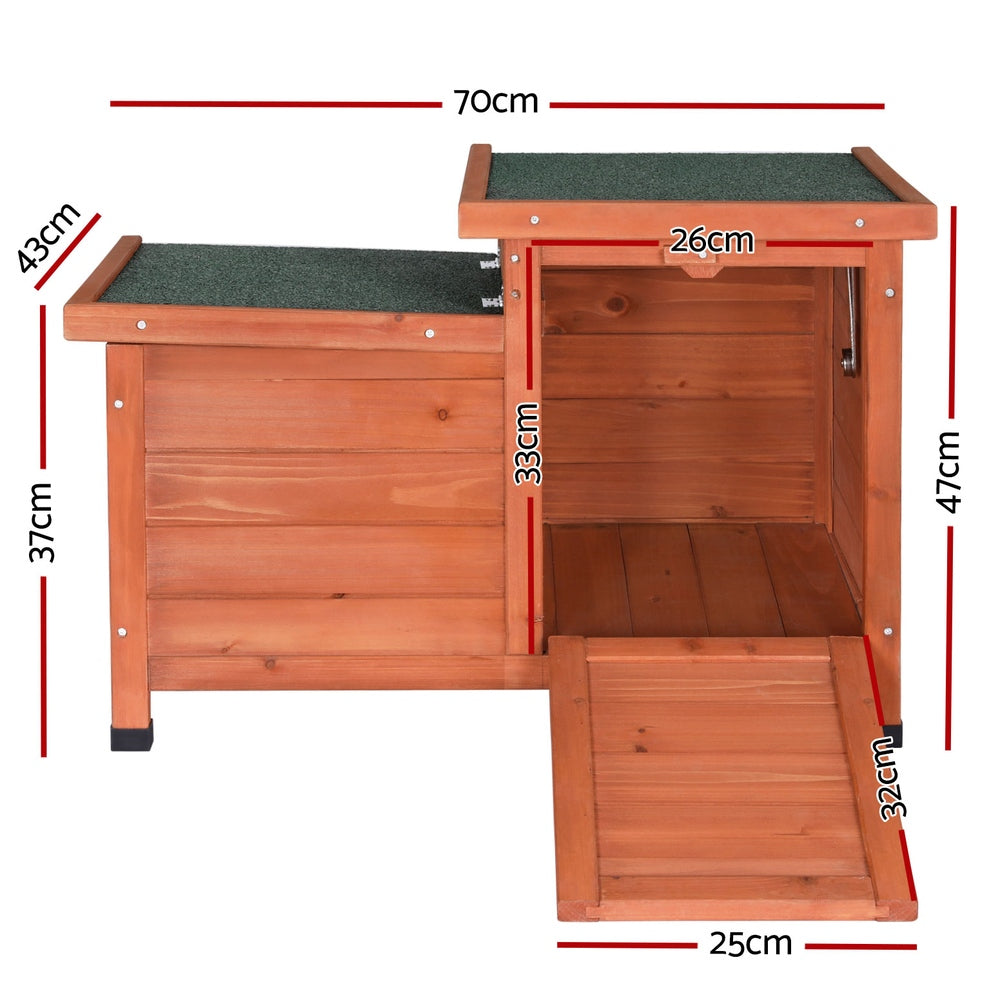 Wooden Rabbit Hutch