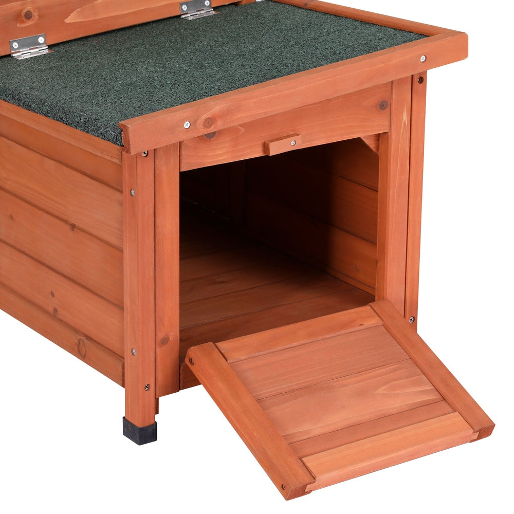 Wooden Rabbit Hutch