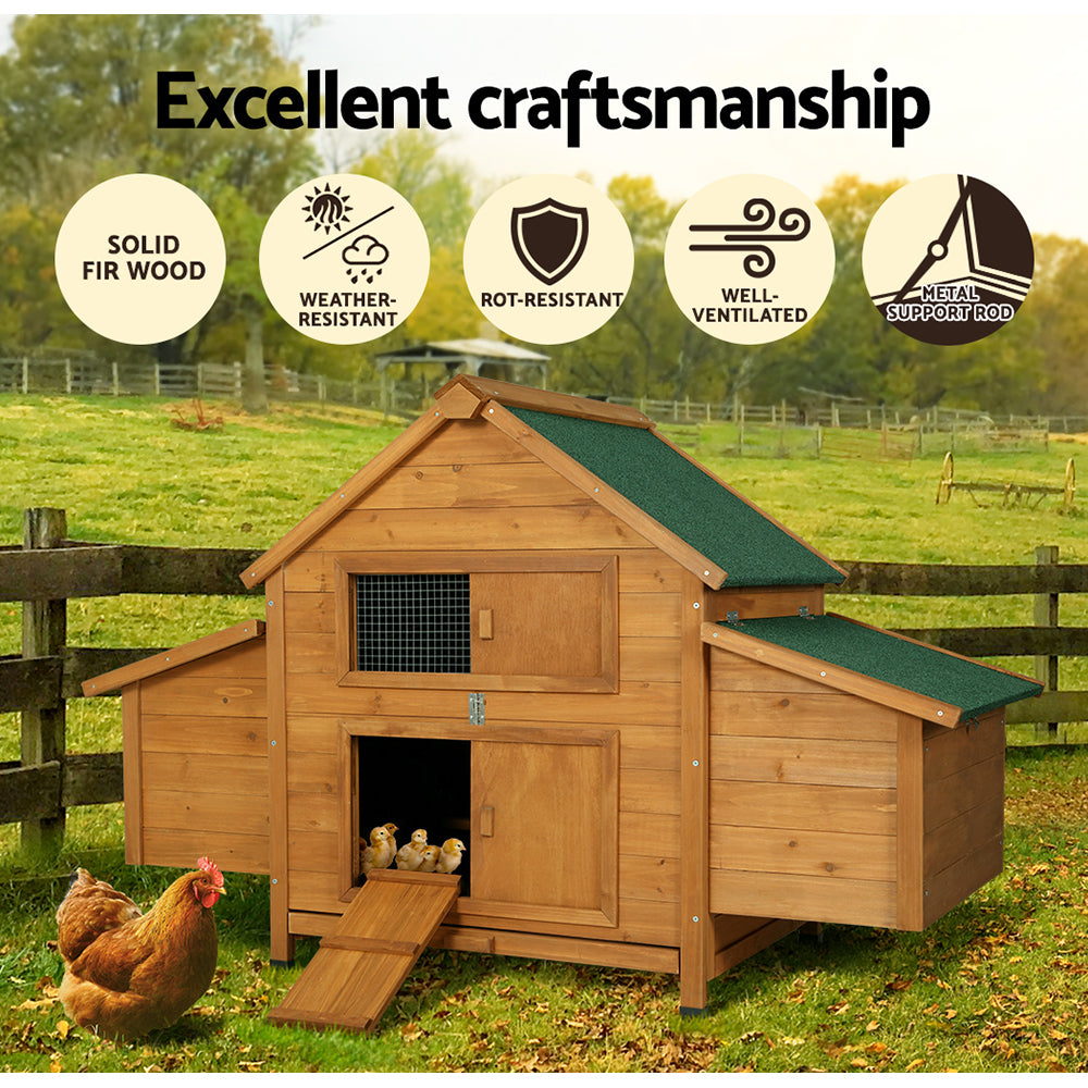 Wooden Chicken Coop 150cm