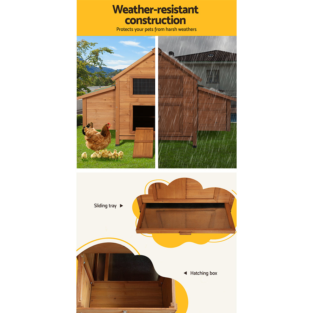 Wooden Chicken Coop 150cm