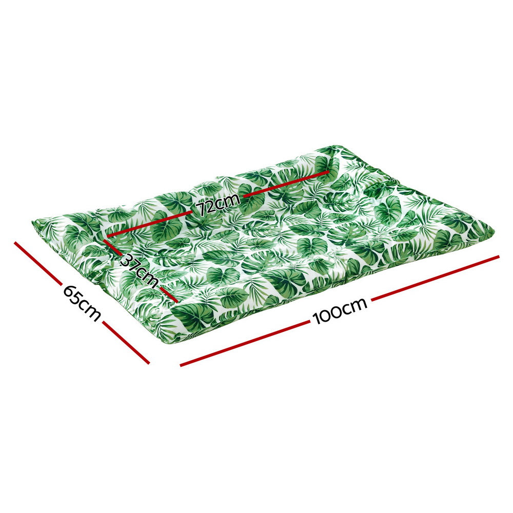 Pet Cooling Mat 65cm x 100cm Green