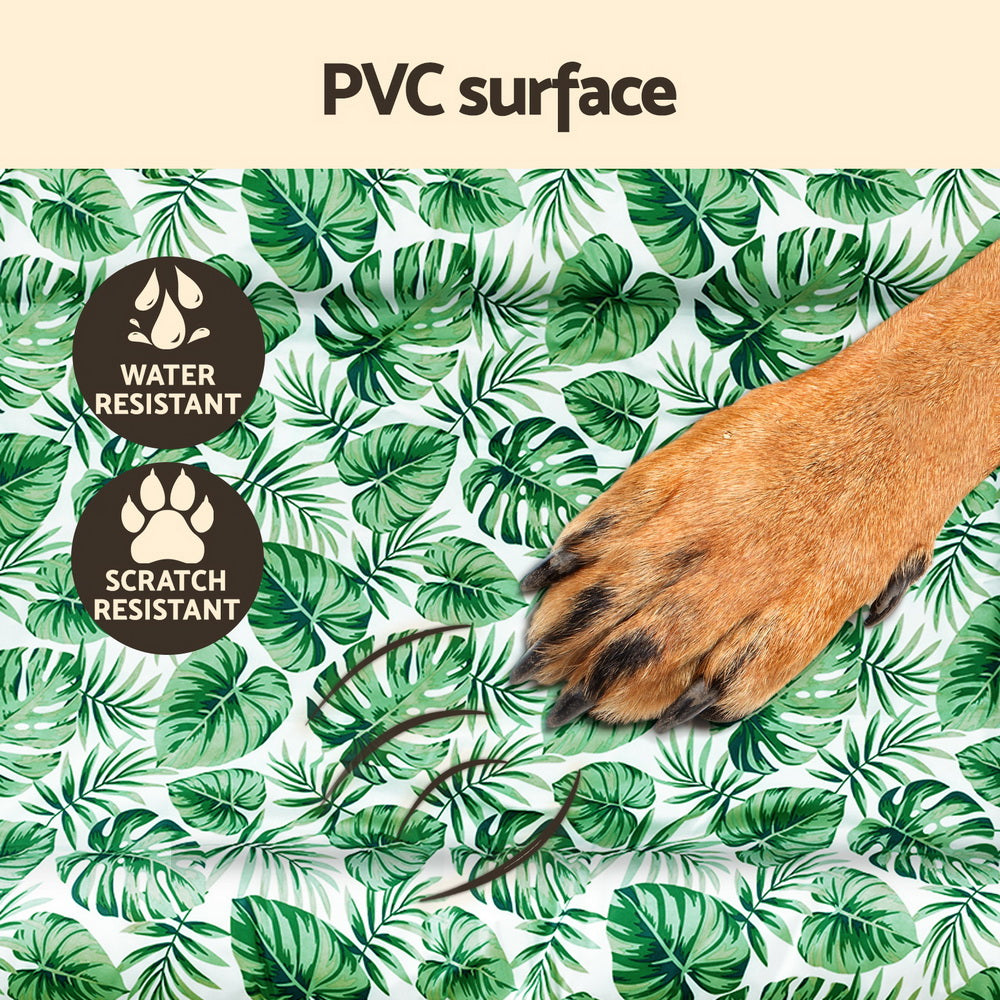 Pet Cooling Mat 65cm x 100cm Green