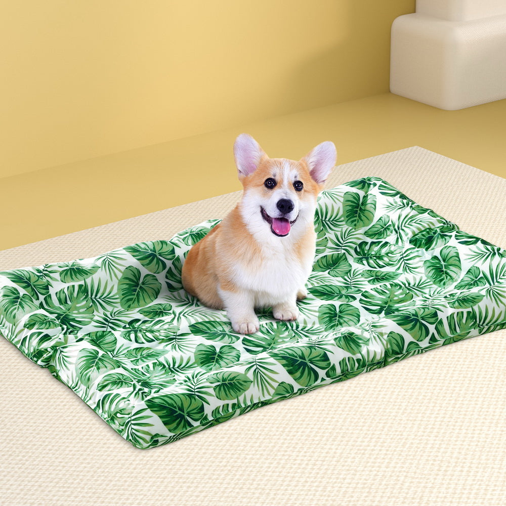 Pet Cooling Mat 65cm x 100cm Green