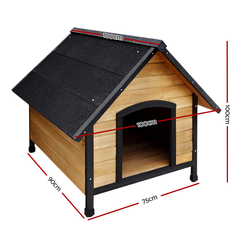 Wooden Dog Kennel - Extra Large 100cm