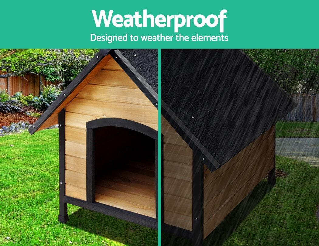 Wooden Dog Kennel - Extra Large 100cm