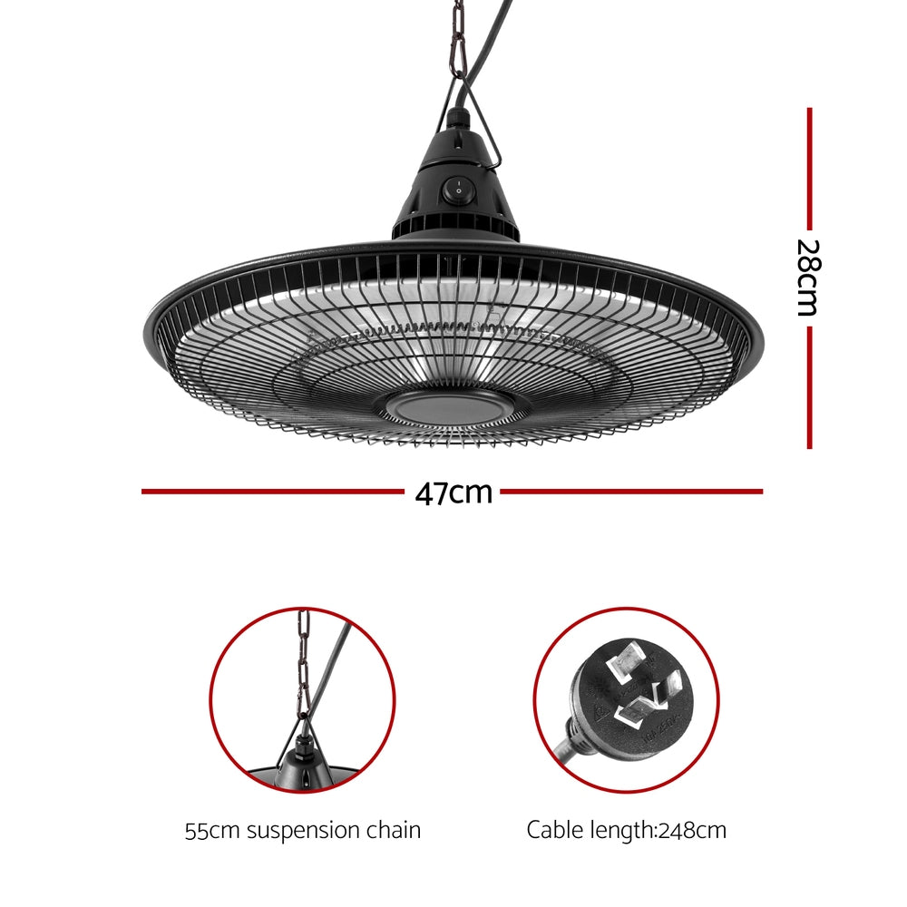 Hanging Infrared Heater 1500W