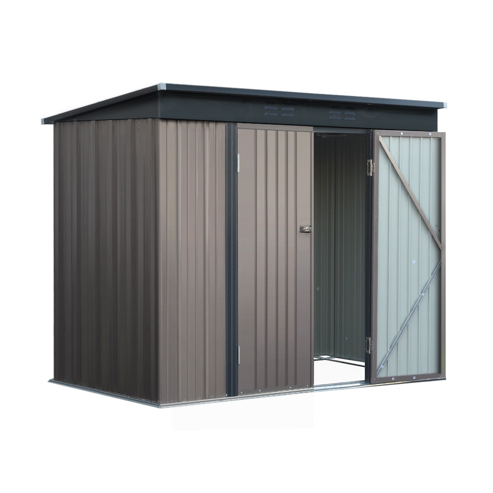 Brown Garden Shed / Outdoor Storage Shelter