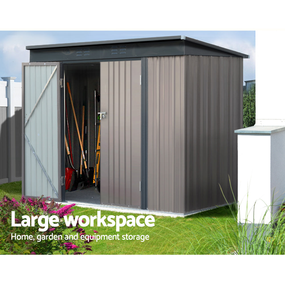 Brown Garden Shed / Outdoor Storage Shelter