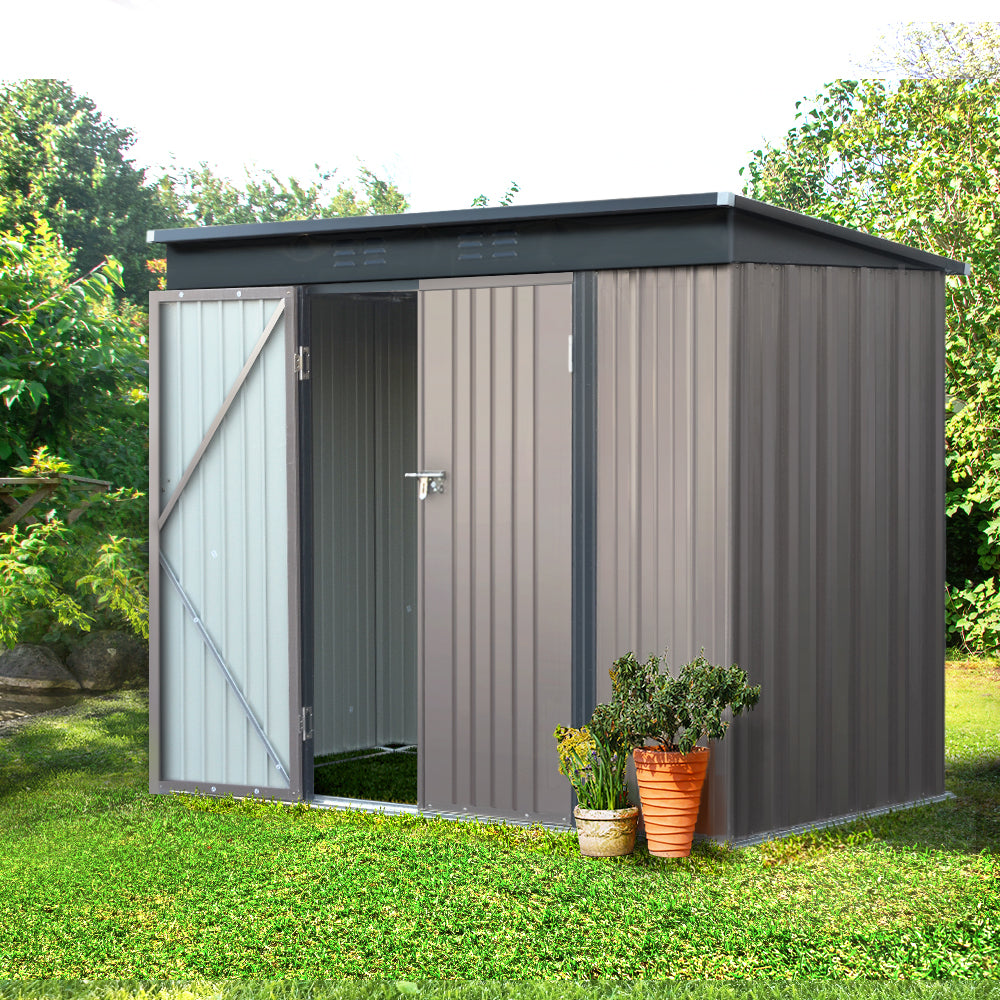 Brown Garden Shed / Outdoor Storage Shelter