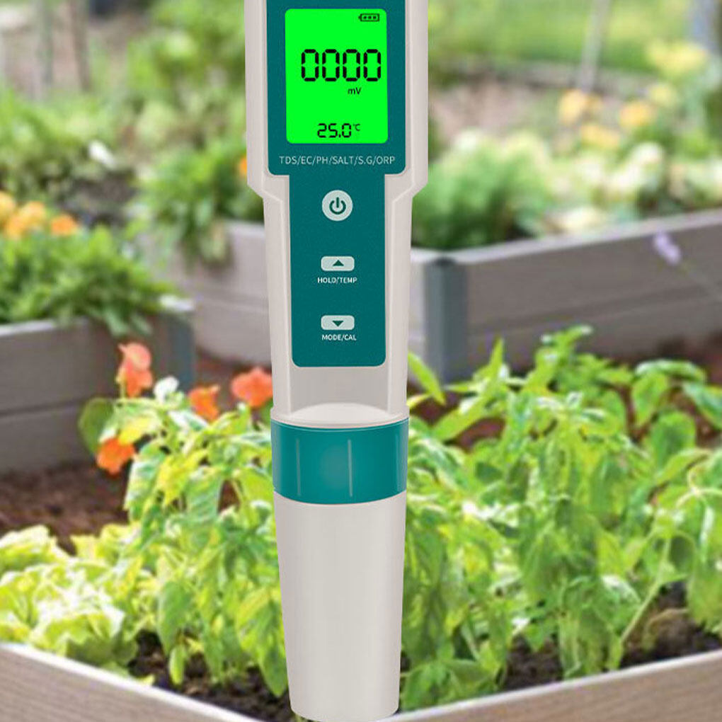 7 In 1 Water Quality Monitor (PH/ORP/EC/TEMP/SALT/S.G/TDS)