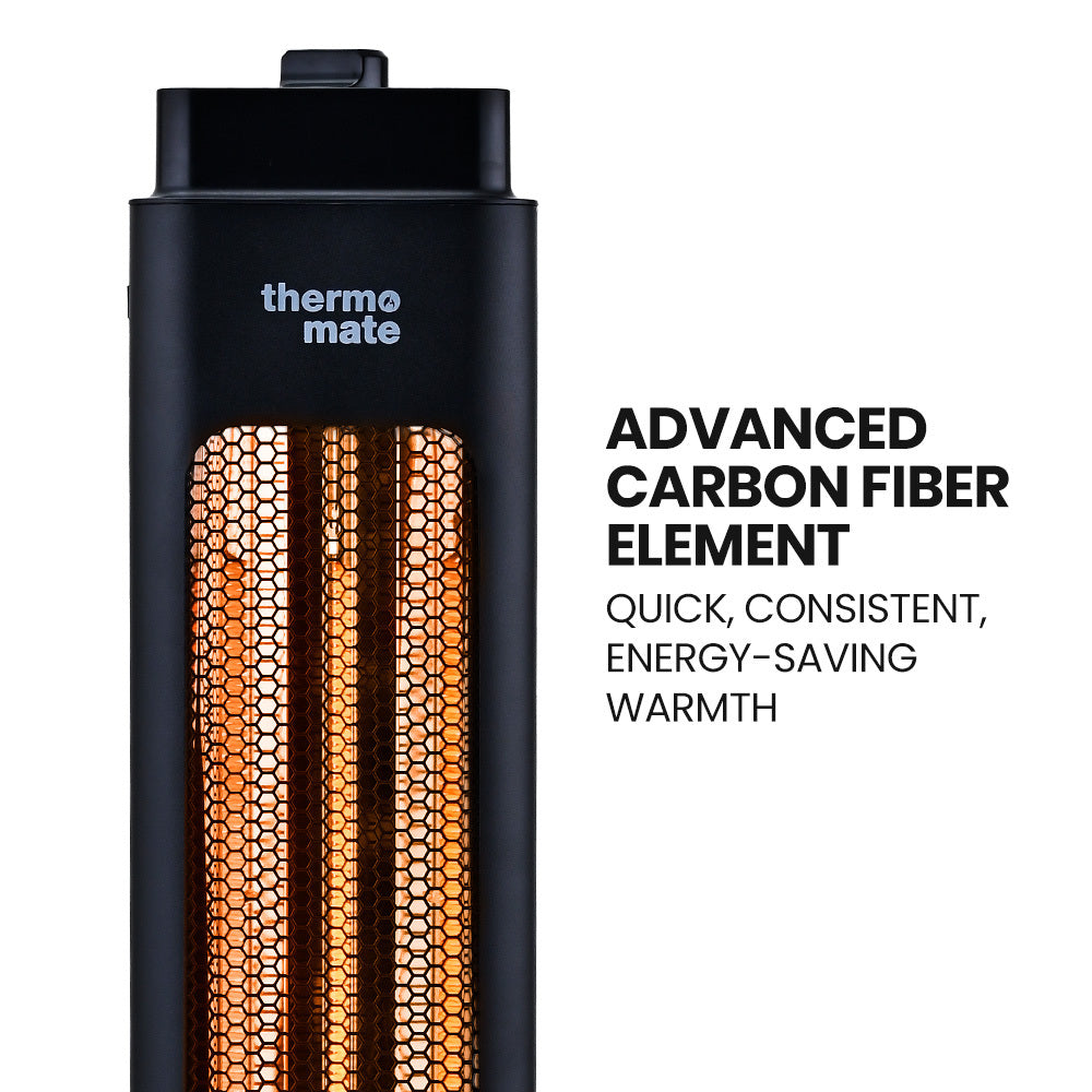 Electric Oscillating Tower Heater 1200W