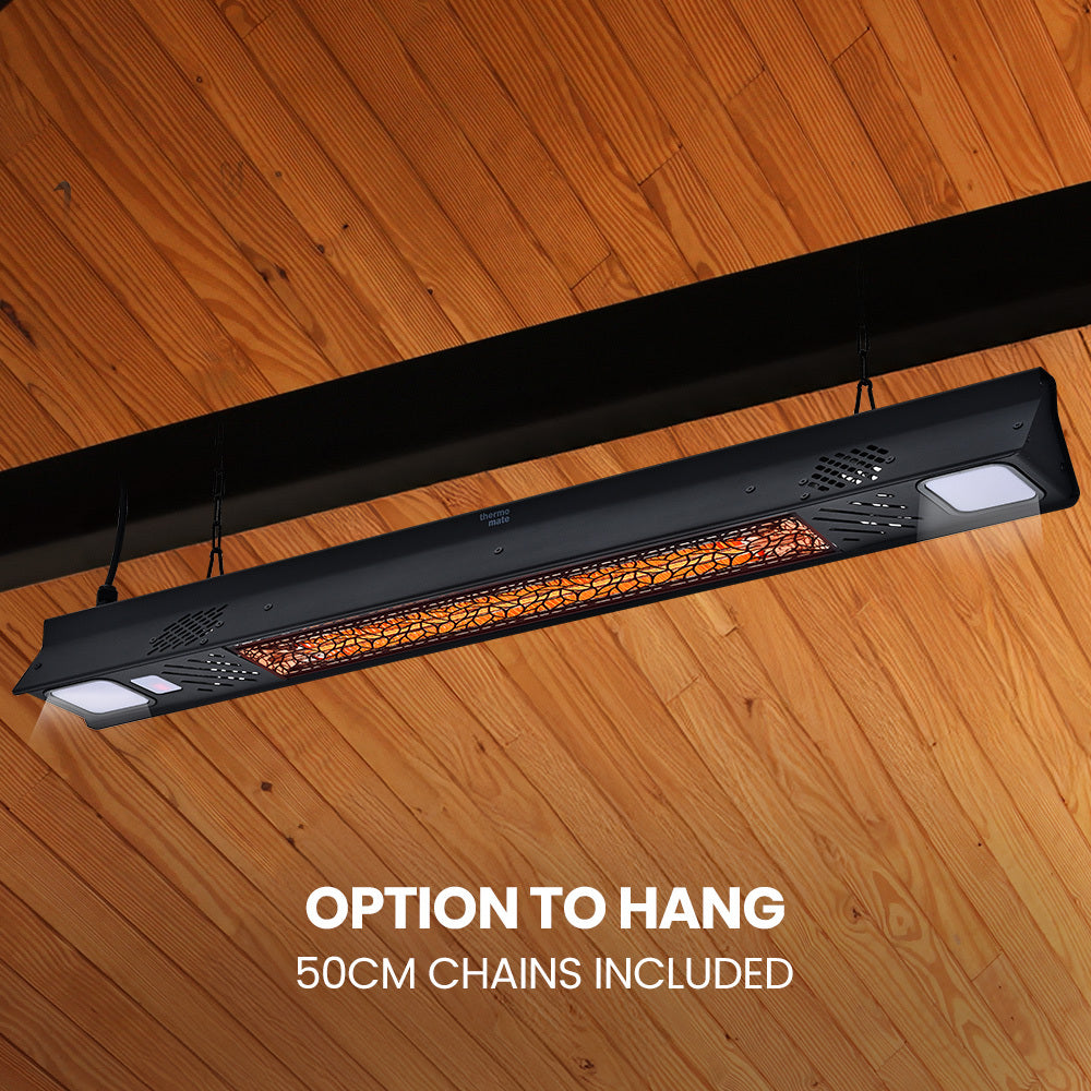 Electric Outdoor Strip Heater 2000W