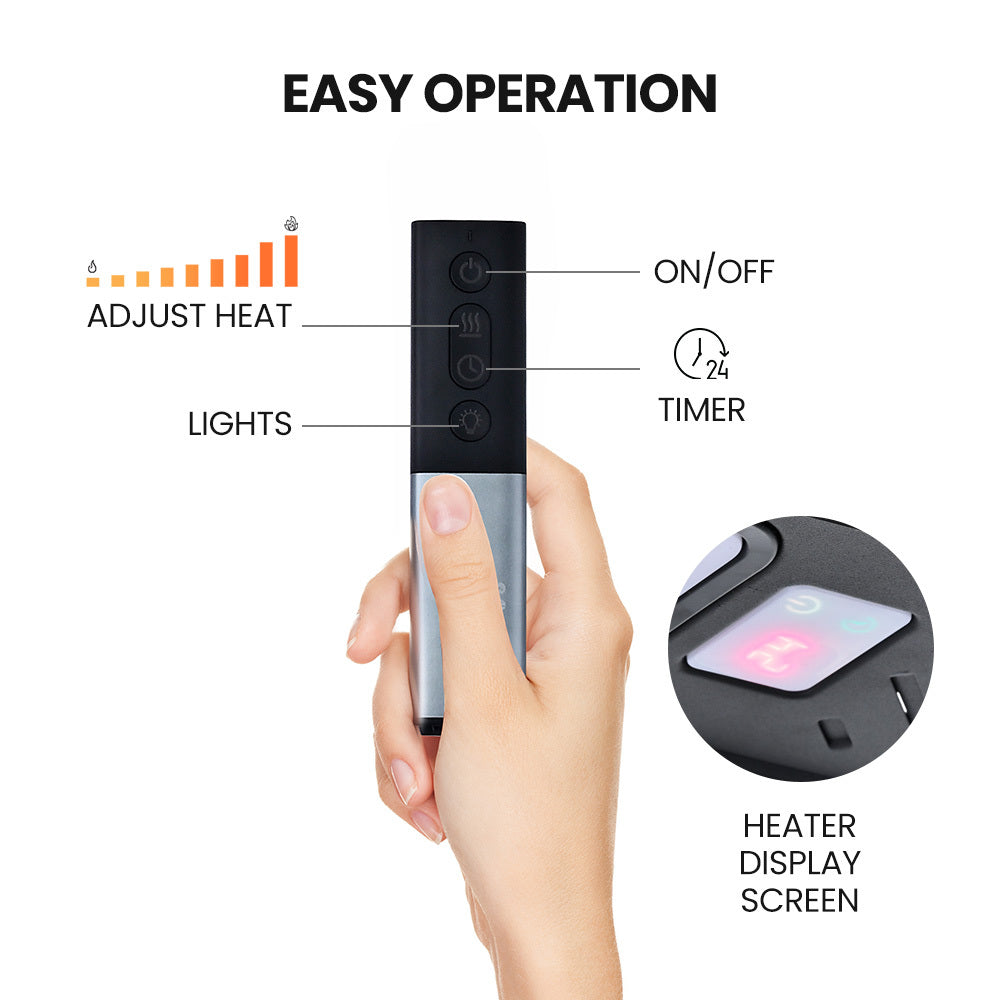 Electric Outdoor Strip Heater 2000W