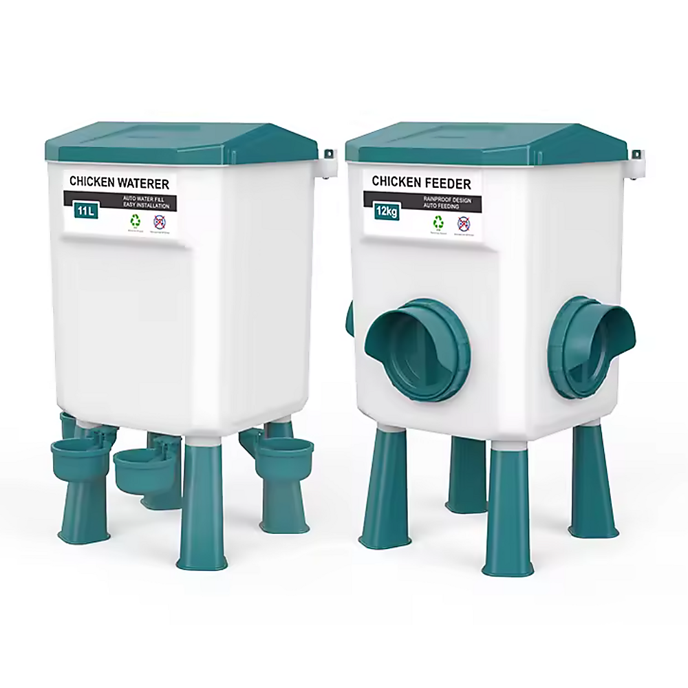 Chicken Feeder Water and Food 12KG/11L