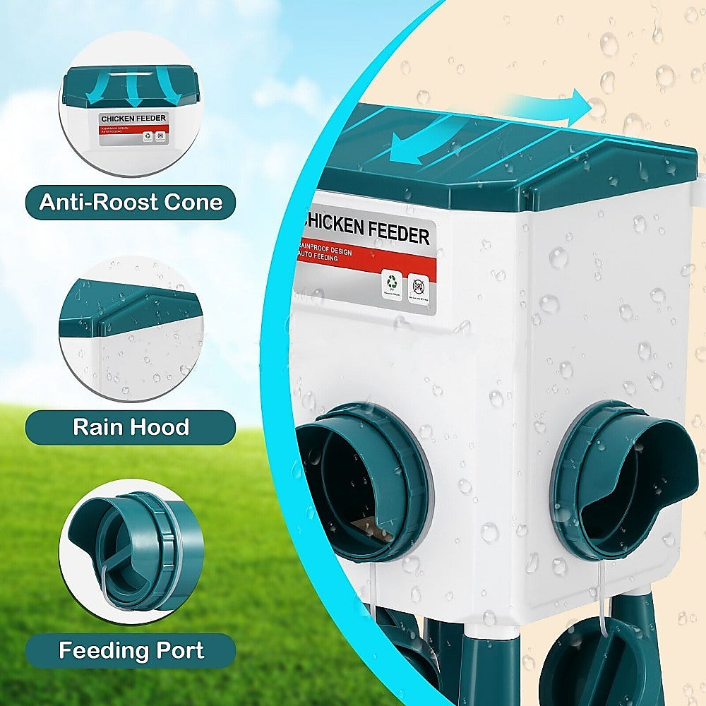 Chicken Feeder Water and Food 12KG/11L