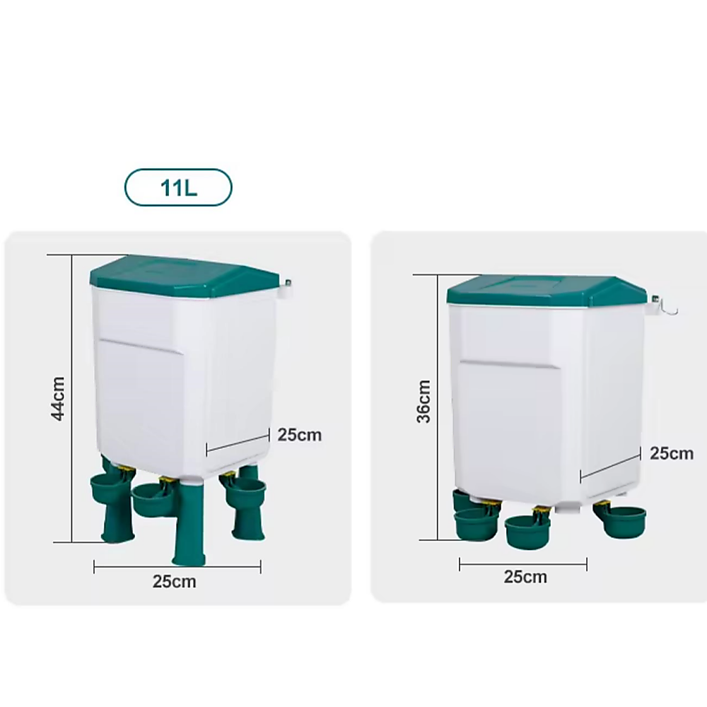 Chicken Feeder Water and Food 12KG/11L