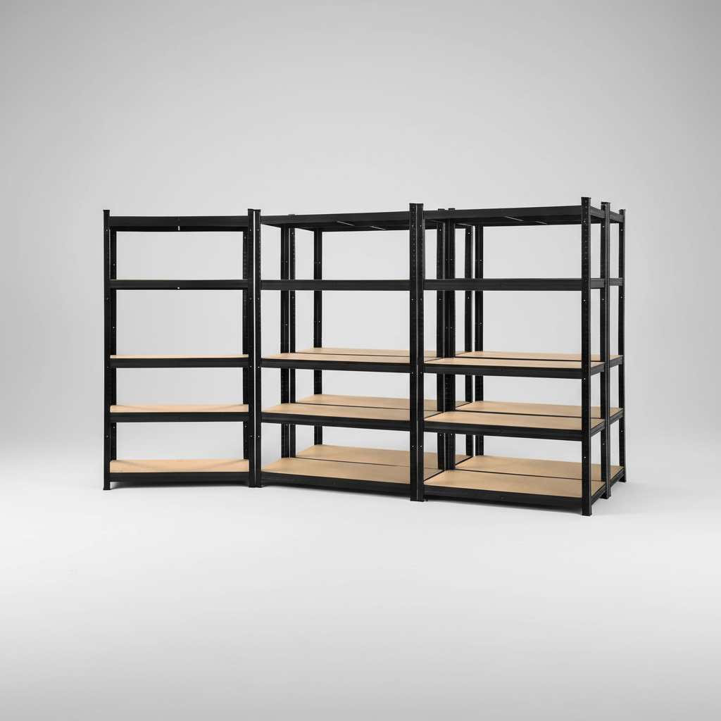 Heavy-Duty 5-Tier Steel Storage Shelf Rack