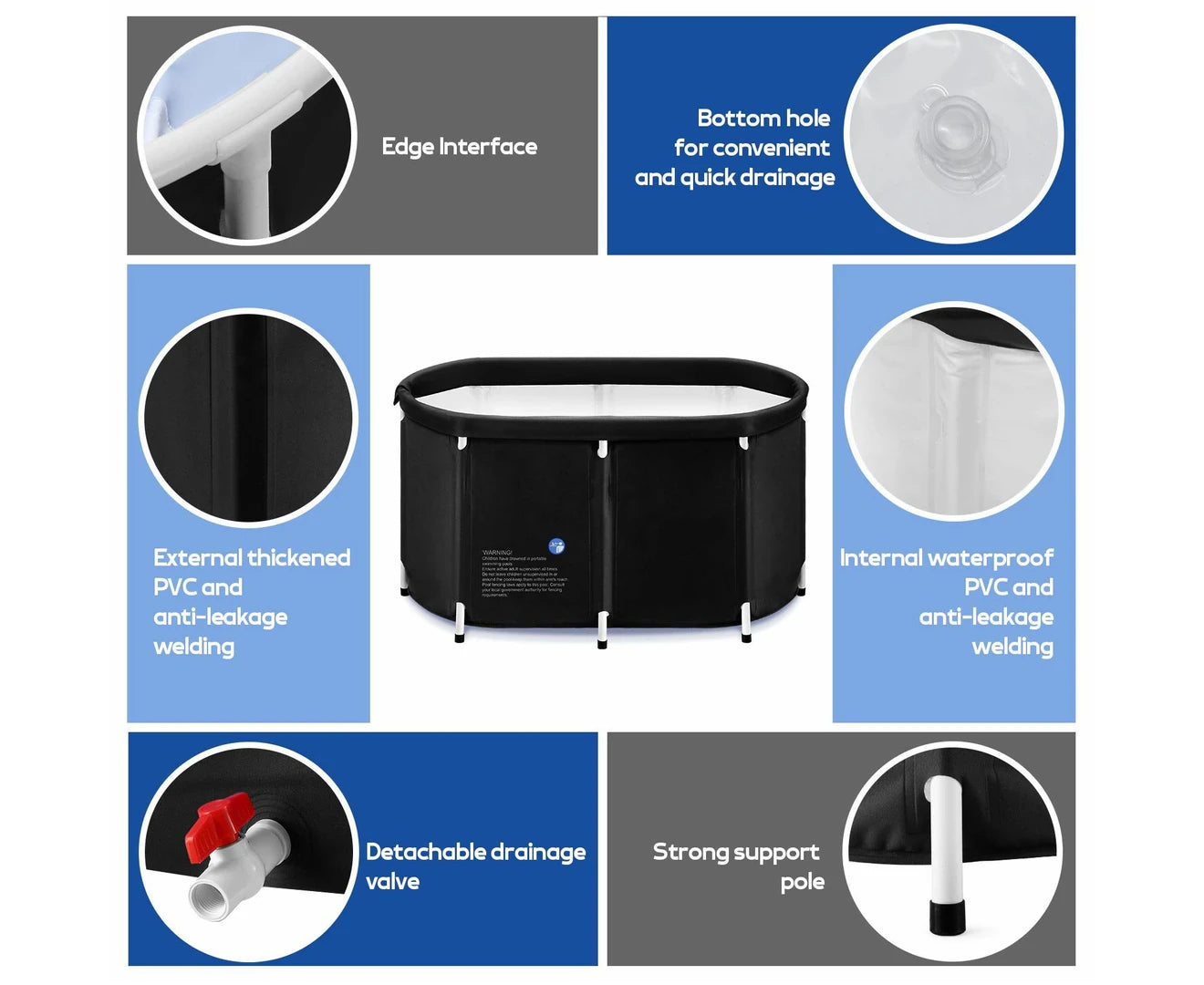 Portable Ice Bath Oval