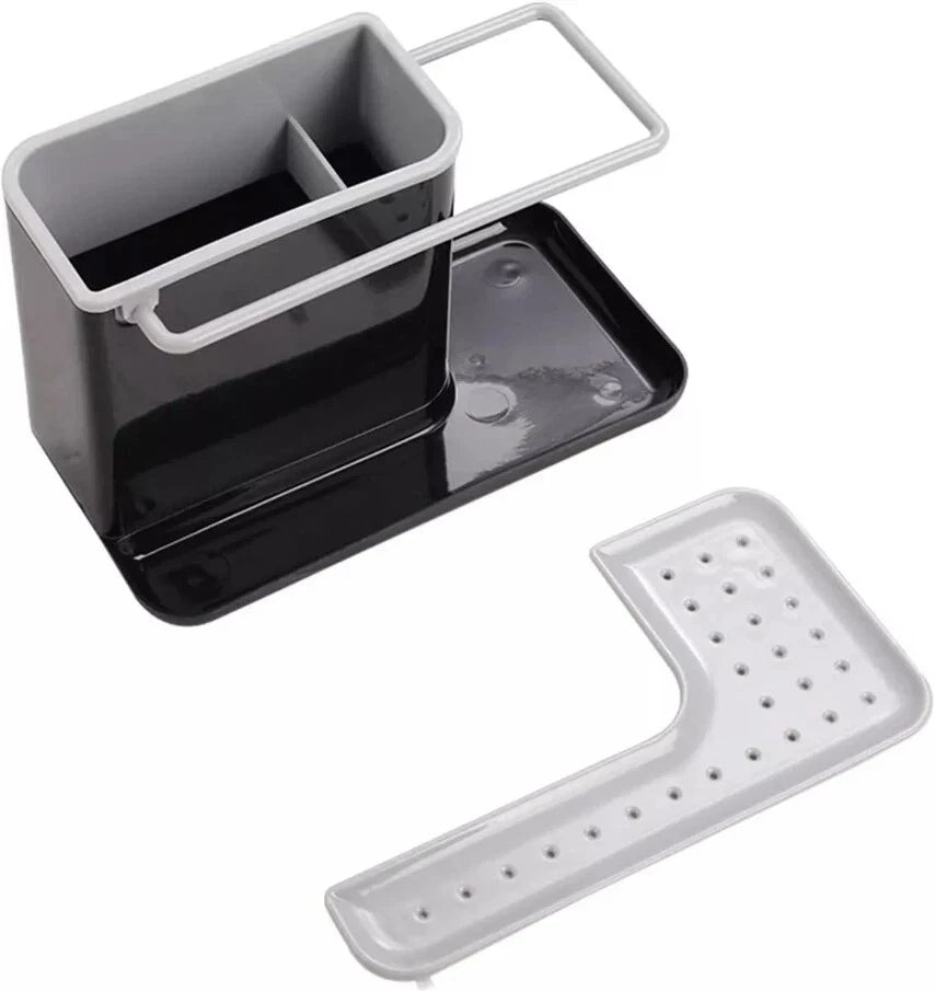 Kitchen Sink Caddy Organiser with Removable Drain Tray
