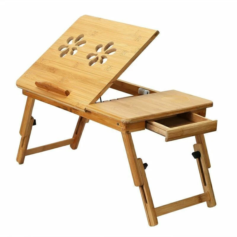 Foldable Bamboo Laptop Table