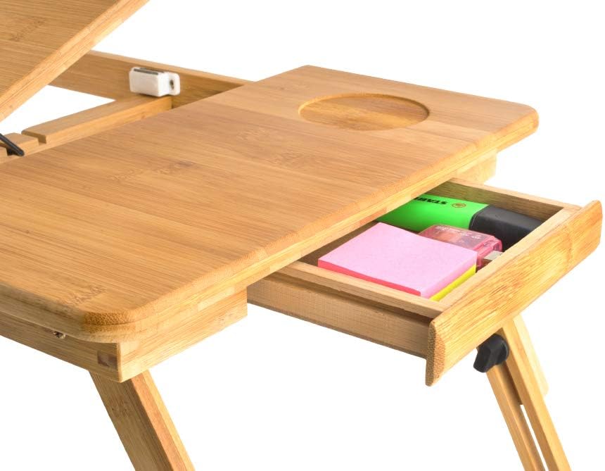 Foldable Bamboo Laptop Table