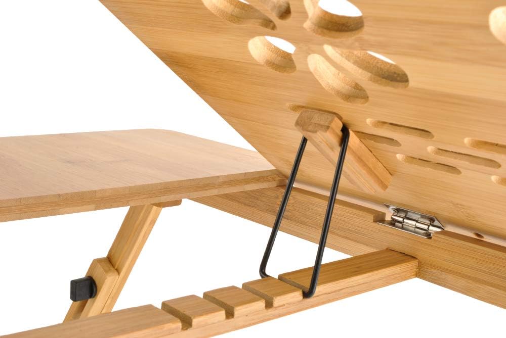 Foldable Bamboo Laptop Table