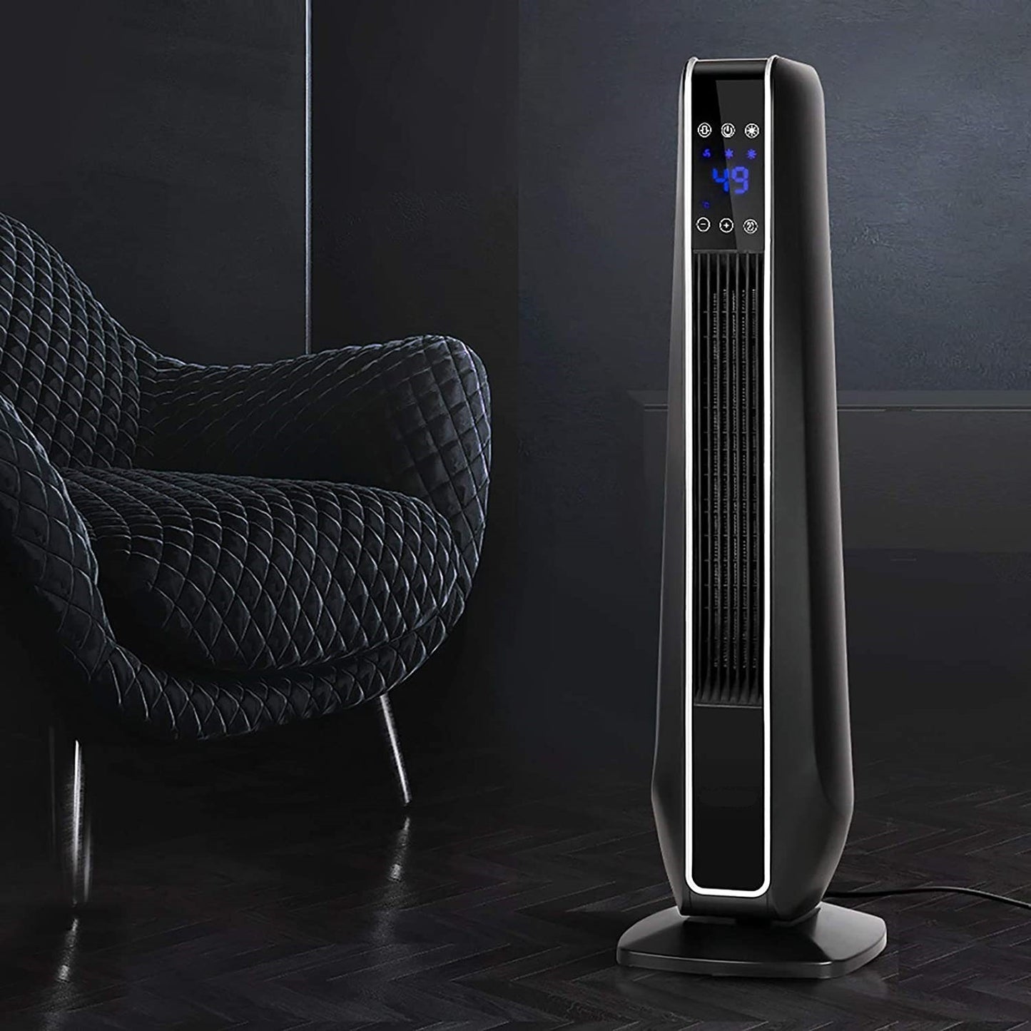 Oscillating Tower Heater and Fan