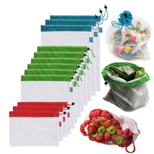 Reusable Produce Bags x12 - Home Insight