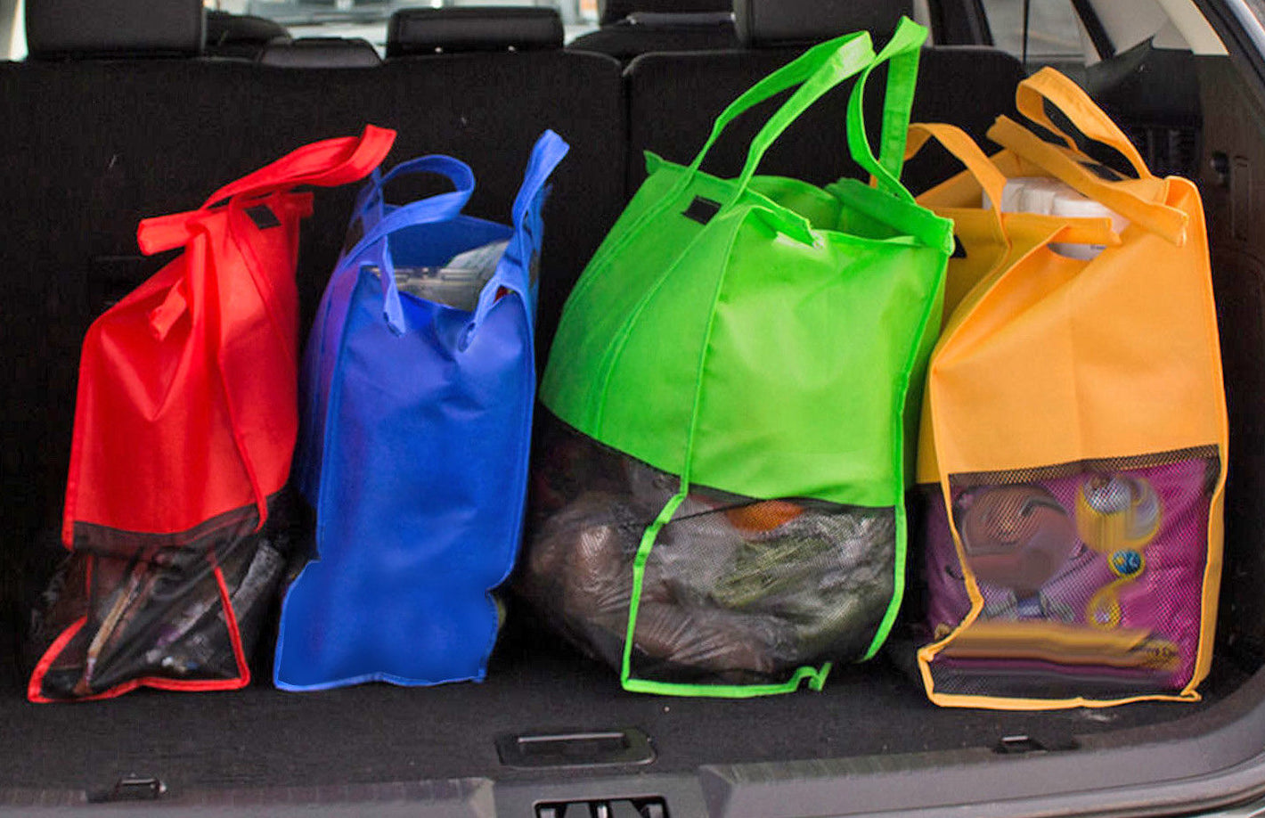 Shopping Trolley Bags x4 - Home Insight