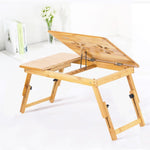 Bamboo Laptop Table - Home Insight