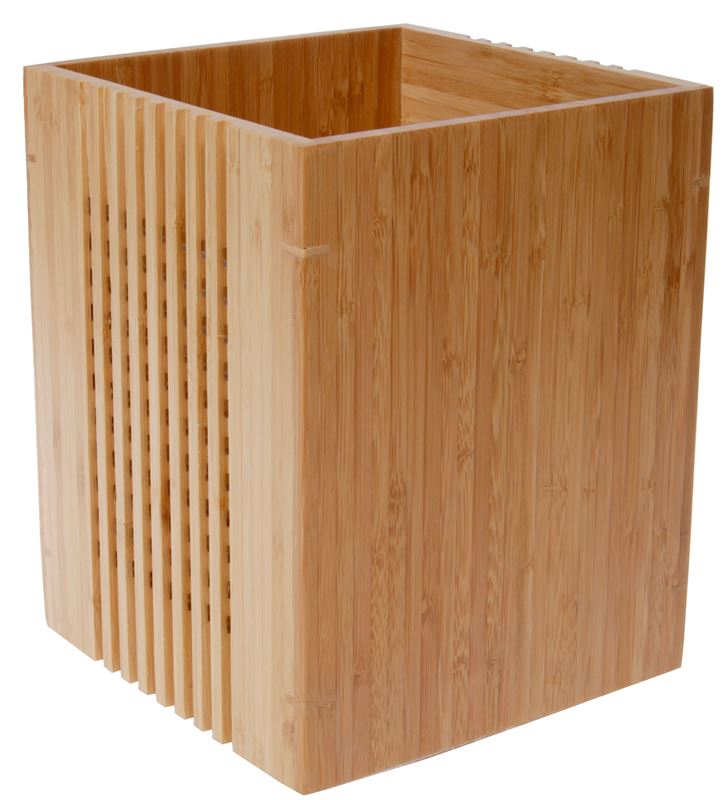 Bamboo Waste Bin - Home Insight