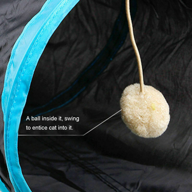 Portable 4-Way Cat Tunnel - Home Insight