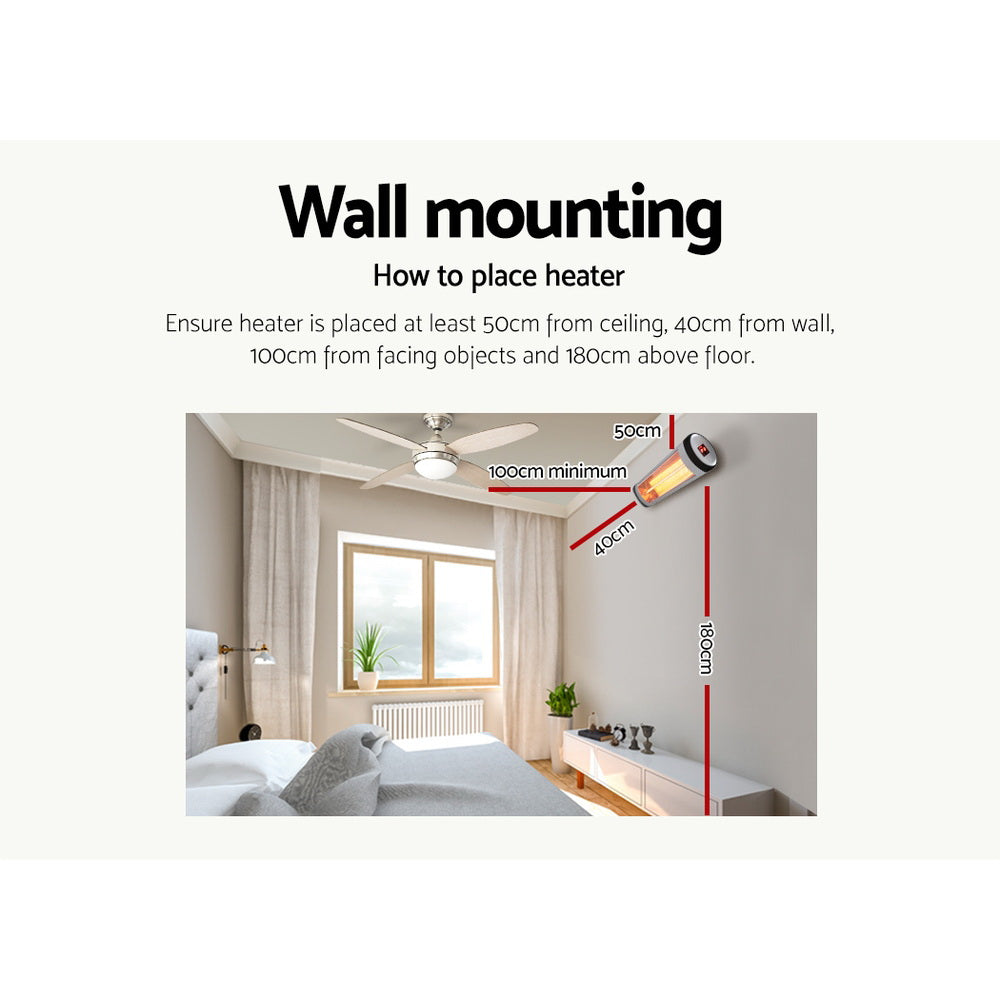 Strip Heater for Indoor and Outdoor