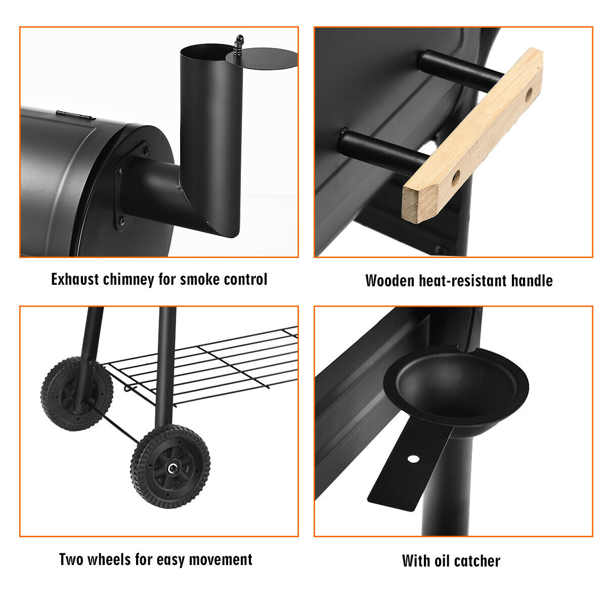 BBQ Smoker & Grill - Home Insight