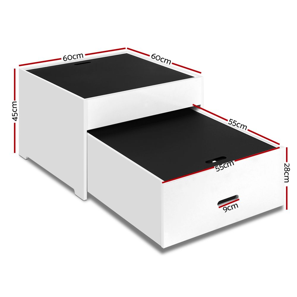 Kids Space Saving Chair Desk and Storage - Home Insight