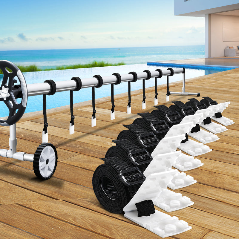 Swimming Pool Cover Roller Straps Kit