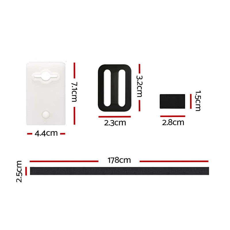 Swimming Pool Cover Roller Straps Kit