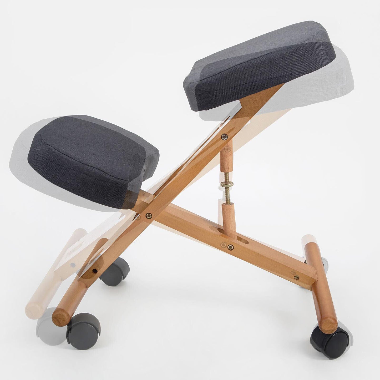 Ergonomic Wooden Kneeling Chair
