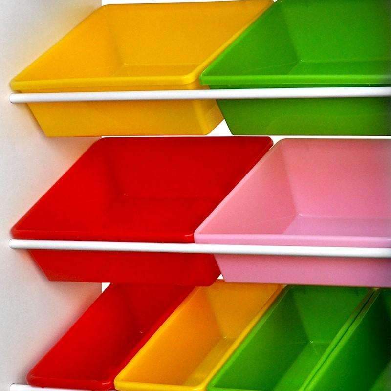 Children's Toy Storage with Removable Containers - Home Insight