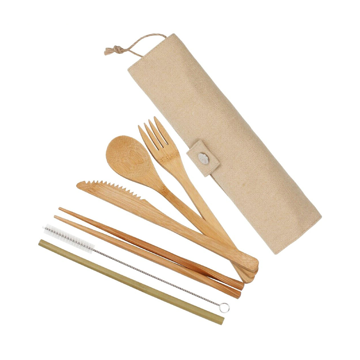 Bamboo Cutlery Set - Home Insight