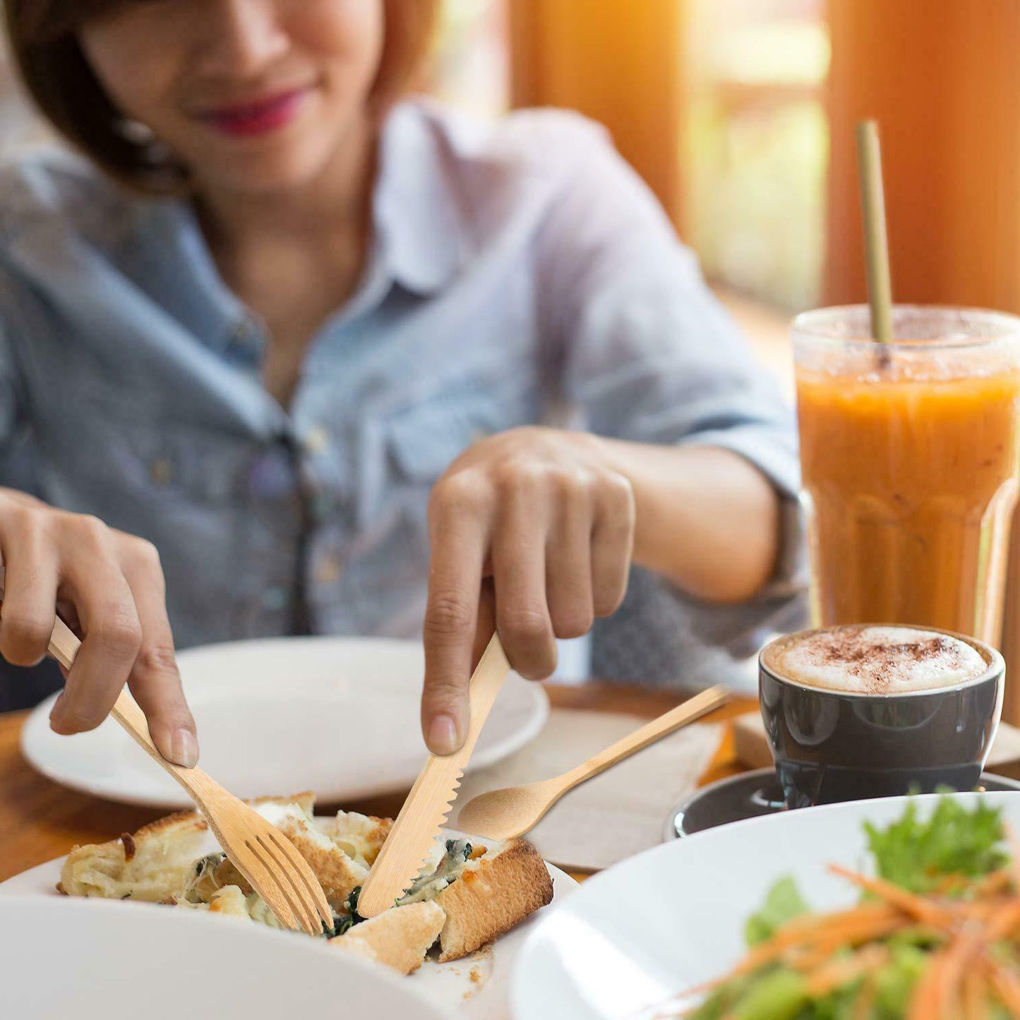 Bamboo Cutlery Set - Home Insight
