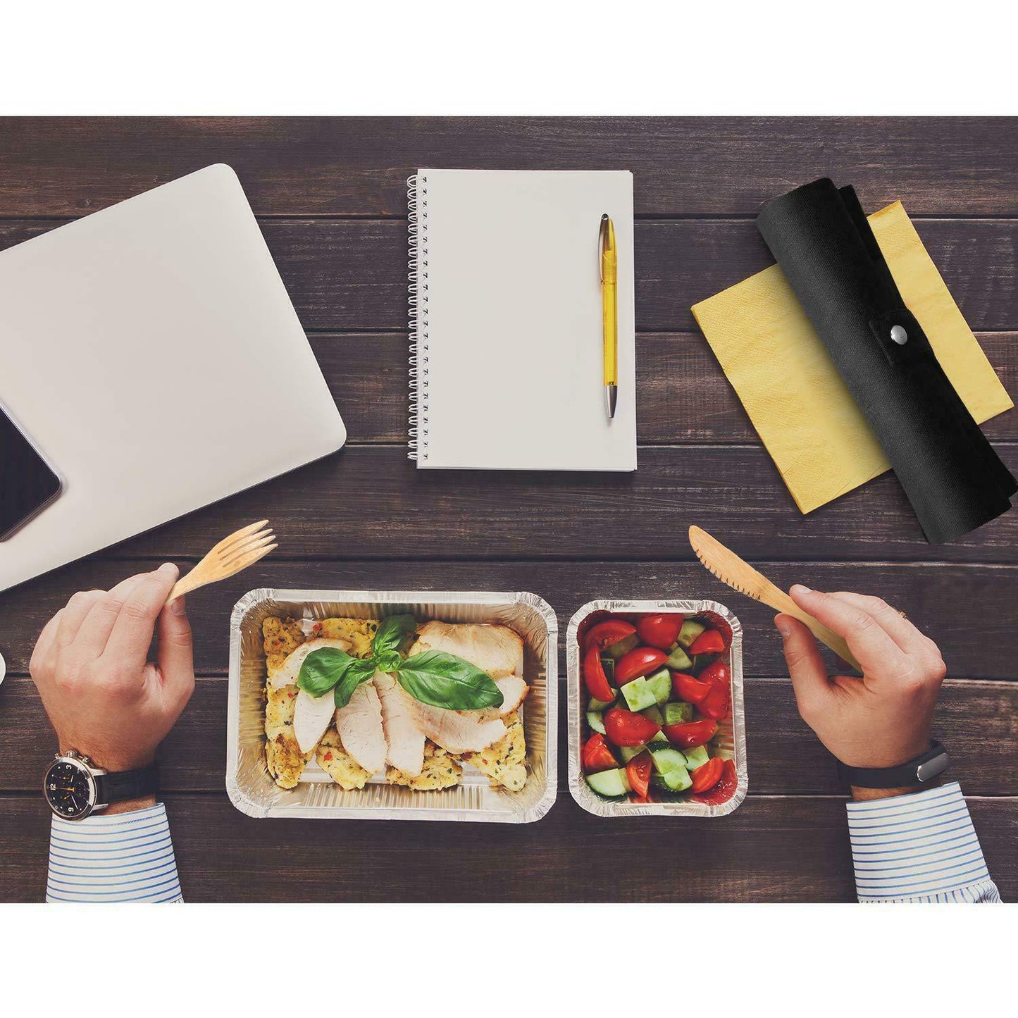 Bamboo Cutlery Set - Home Insight