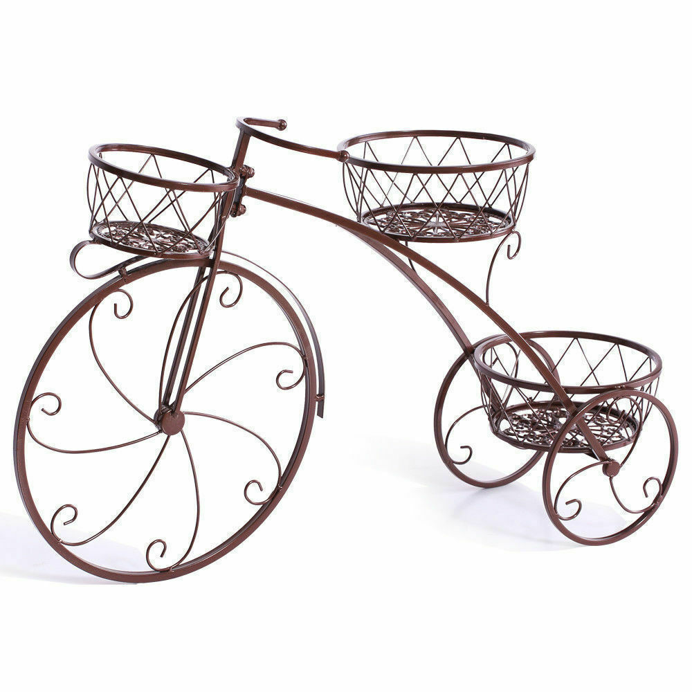 Bike Metal Plant Shelf - Home Insight