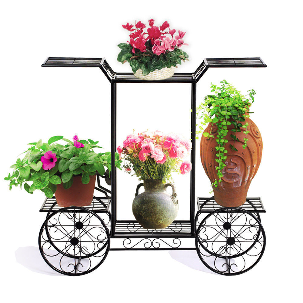 Plant Shelf for 6 Pots - Home Insight