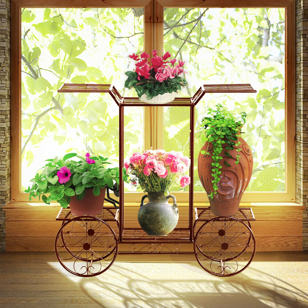 Plant Shelf for 6 Pots - Home Insight